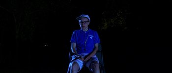 Movie still from “LarzRanda - Lifeguard” (2015), directed by Thunderlips – Medium shot, High angle