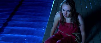 Movie still from “LarzRanda - Lifeguard” (2015), directed by Thunderlips – Medium shot, High angle