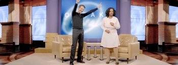 Movie still from “Drake - Energy” (2015), directed by Manu Cossu – Wide shot, Over the shoulder angle