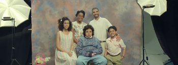 Movie still from “Drake - Energy” (2015), directed by Manu Cossu – Medium shot, High angle