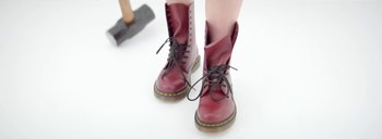 Movie still from “Drake - Energy” (2015), directed by Manu Cossu – Extreme Close Up shot, Low angle