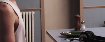 Movie still from “Gilligan Moss - Choreograph” (2015), directed by Oscar Hudson – Medium shot, High angle