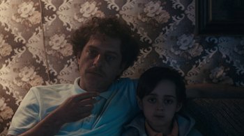 Movie still from “Alfons - Ganjaman” (2015), directed by Casper Balslev – Close Up shot, High angle