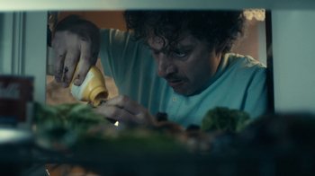 Movie still from “Alfons - Ganjaman” (2015), directed by Casper Balslev – Extreme Close Up shot, High angle