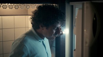 Movie still from “Alfons - Ganjaman” (2015), directed by Casper Balslev – Close Up shot, Low angle