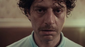 Movie still from “Alfons - Ganjaman” (2015), directed by Casper Balslev – Close Up shot, Low angle