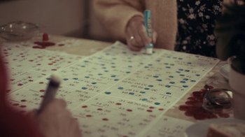 Movie still from “Alfons - Ganjaman” (2015), directed by Casper Balslev – Extreme Close Up shot, Overhead angle