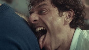 Movie still from “Alfons - Ganjaman” (2015), directed by Casper Balslev – Extreme Close Up shot, Low angle