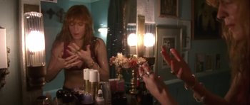 Movie still from “Florence & The Machine - Ship to Wreck” (2015), directed by Vincent Haycock – Medium shot, High angle