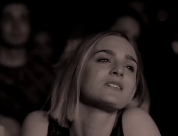 Movie still from “Phoenix - Chloroform” (2015), directed by Sofia Coppola – Close Up shot, Low angle