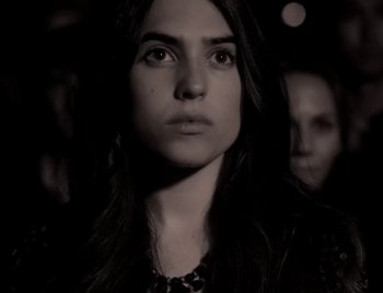 Movie still from “Phoenix - Chloroform” (2015), directed by Sofia Coppola – Close Up shot, Low angle