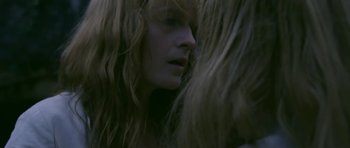 Movie still from “Florence & The Machine - How Big How Blue How Beautiful” (2015), directed by Vincent Haycock – Close Up shot, Over the shoulder angle