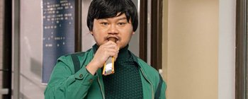 Movie still from “Skrillex - Doompy Poomp” (2015), directed by Manu Cossu – Extreme Close Up shot, Over the shoulder angle