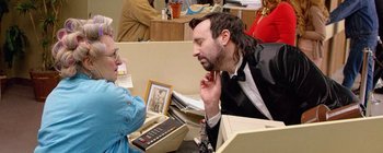 Movie still from “Skrillex - Doompy Poomp” (2015), directed by Manu Cossu – Medium shot, Over the shoulder angle