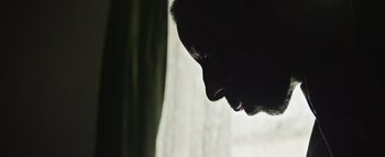 Movie still from “Flying Lotus - Coronus, The Terminator” (2015), directed by Young Replicant – Extreme Close Up shot, Low angle