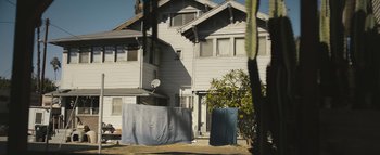 Movie still from “Flying Lotus - Coronus, The Terminator” (2015), directed by Young Replicant – Wide shot, Low angle