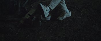 Movie still from “Flying Lotus - Coronus, The Terminator” (2015), directed by Young Replicant – Medium shot, High angle