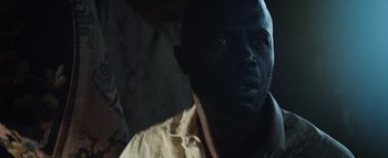 Movie still from “Flying Lotus - Coronus, The Terminator” (2015), directed by Young Replicant – Extreme Close Up shot, Low angle