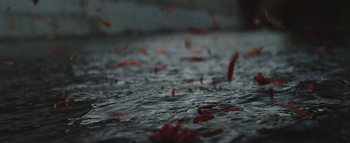 Movie still from “Flying Lotus - Coronus, The Terminator” (2015), directed by Young Replicant – Extreme Close Up shot, High angle