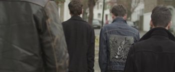 Movie still from “One Night Only - Plasticine” (2014), directed by Oscar Hudson – Close Up shot, Over the shoulder angle