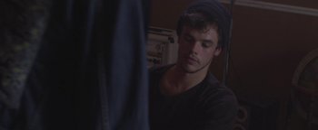 Movie still from “One Night Only - Plasticine” (2014), directed by Oscar Hudson – Close Up shot, Over the shoulder angle