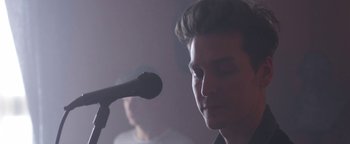 Movie still from “One Night Only - Plasticine” (2014), directed by Oscar Hudson – Close Up shot, Low angle
