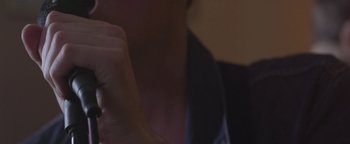 Movie still from “One Night Only - Plasticine” (2014), directed by Oscar Hudson – Extreme Close Up shot, Low angle