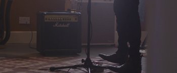 Movie still from “One Night Only - Plasticine” (2014), directed by Oscar Hudson – Wide shot, Low angle
