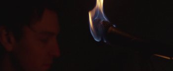 Movie still from “One Night Only - Plasticine” (2014), directed by Oscar Hudson – Extreme Close Up shot, Low angle
