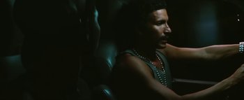 Movie still from “Little Dragon - Pretty Girls” (2014), directed by Nabil Elderkin – Close Up shot, High angle