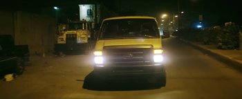 Movie still from “Little Dragon - Pretty Girls” (2014), directed by Nabil Elderkin – Wide shot, Low angle