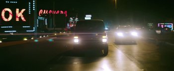 Movie still from “Little Dragon - Pretty Girls” (2014), directed by Nabil Elderkin – Wide shot, Low angle