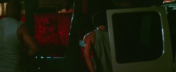 Movie still from “Little Dragon - Pretty Girls” (2014), directed by Nabil Elderkin – Medium shot, Over the shoulder angle