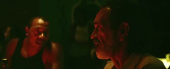 Movie still from “Little Dragon - Pretty Girls” (2014), directed by Nabil Elderkin – Close Up shot, Low angle