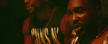 Movie still from “Little Dragon - Pretty Girls” (2014), directed by Nabil Elderkin – Close Up shot, Low angle