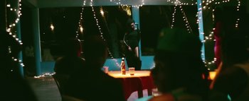 Movie still from “Little Dragon - Pretty Girls” (2014), directed by Nabil Elderkin – Medium shot, Low angle