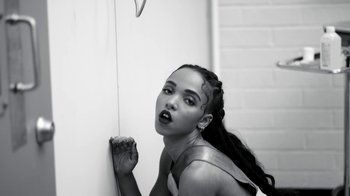 Movie still from “FKA Twigs - Video Girl” (2014), directed by Kahlil Joseph – Close Up shot, High angle