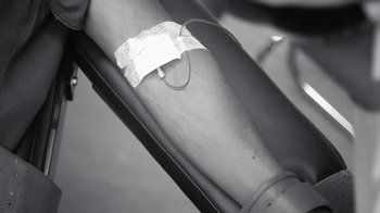 Movie still from “FKA Twigs - Video Girl” (2014), directed by Kahlil Joseph – Extreme Close Up shot, Overhead angle