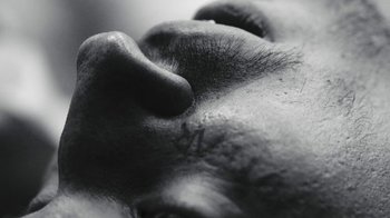 Movie still from “FKA Twigs - Video Girl” (2014), directed by Kahlil Joseph – Extreme Close Up shot, Low angle