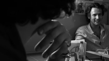 Movie still from “Natas Loves You - Got To Belong” (2014), directed by Larry Clark – Close Up shot, Over the shoulder angle