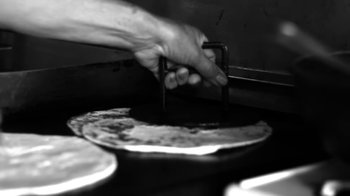 Movie still from “Natas Loves You - Got To Belong” (2014), directed by Larry Clark – Extreme Close Up shot, Low angle