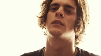 Movie still from “Natas Loves You - Got To Belong” (2014), directed by Larry Clark – Close Up shot, Low angle