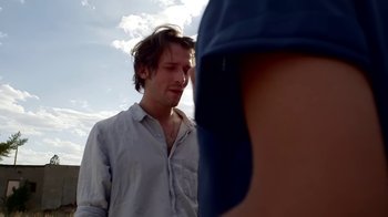 Movie still from “Natas Loves You - Got To Belong” (2014), directed by Larry Clark – Close Up shot, Low angle