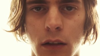 Movie still from “Natas Loves You - Got To Belong” (2014), directed by Larry Clark – Extreme Close Up shot, Low angle