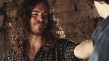 Movie still from “Natas Loves You - Got To Belong” (2014), directed by Larry Clark – Close Up shot, Low angle