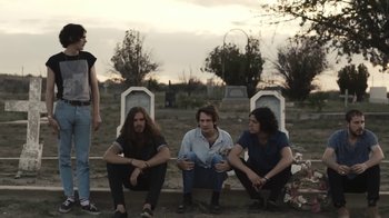 Movie still from “Natas Loves You - Got To Belong” (2014), directed by Larry Clark – Wide shot, Low angle