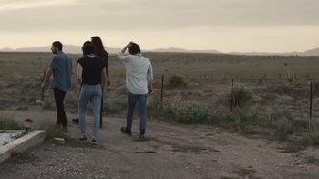 Movie still from “Natas Loves You - Got To Belong” (2014), directed by Larry Clark – Wide shot, Over the shoulder angle