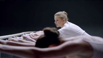 Movie still from “Taylor Swift - Shake It Off” (2014), directed by Mark Romanek – Wide shot, Over the shoulder angle