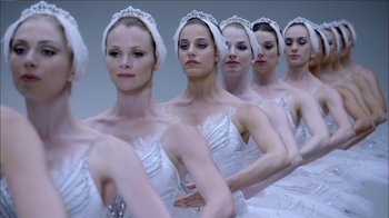 Movie still from “Taylor Swift - Shake It Off” (2014), directed by Mark Romanek – Medium shot, Low angle