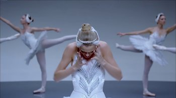 Movie still from “Taylor Swift - Shake It Off” (2014), directed by Mark Romanek – Medium shot, Low angle